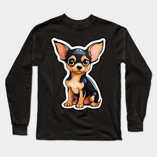 Cute Chihuahua Dog - Dogs Chihuahuas Long Sleeve T-Shirt